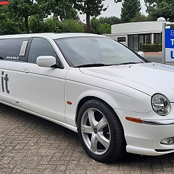 Jaguar Limousine - Wit 8