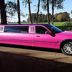Lincoln Limousine - Roze Glitter 1